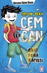 Patlak Zeka Cemcan - Okul Fena Karıştı (Fleksi Cilt)