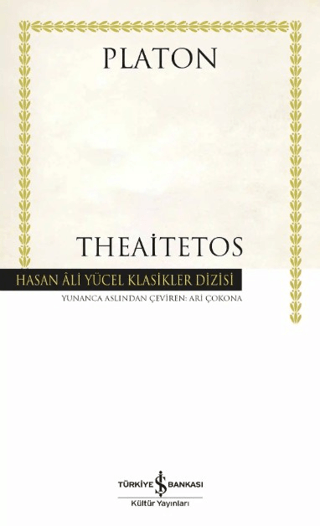 Theaitetos - Ciltli